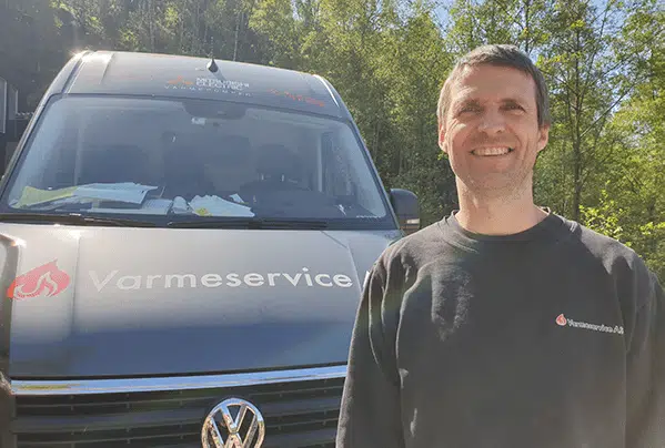 Ansatt hos Varmeservice AS